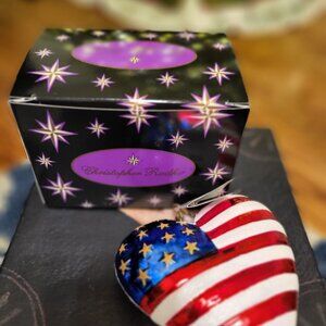 Retired Christopher Radko Brave Heart ornament 9/11